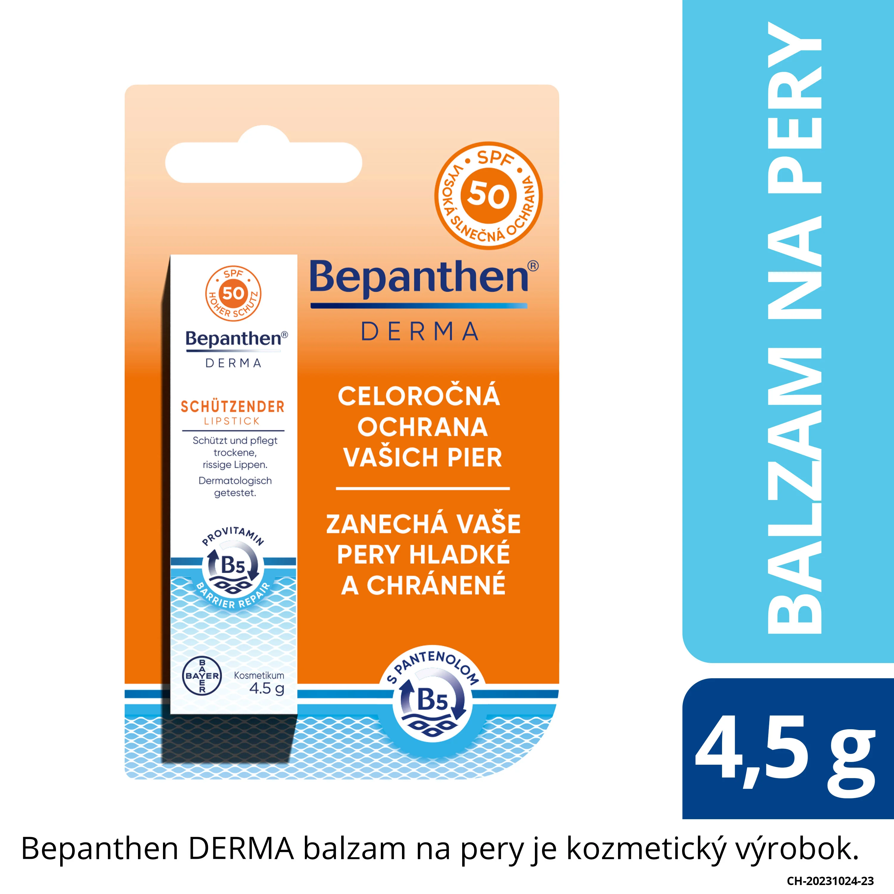 Bepanthen DERMA balzam na pery