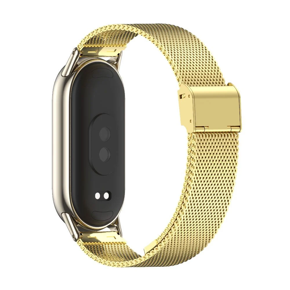 Tech-Protect Milanese remienok na Xiaomi Smart Band 8 / 9 gold