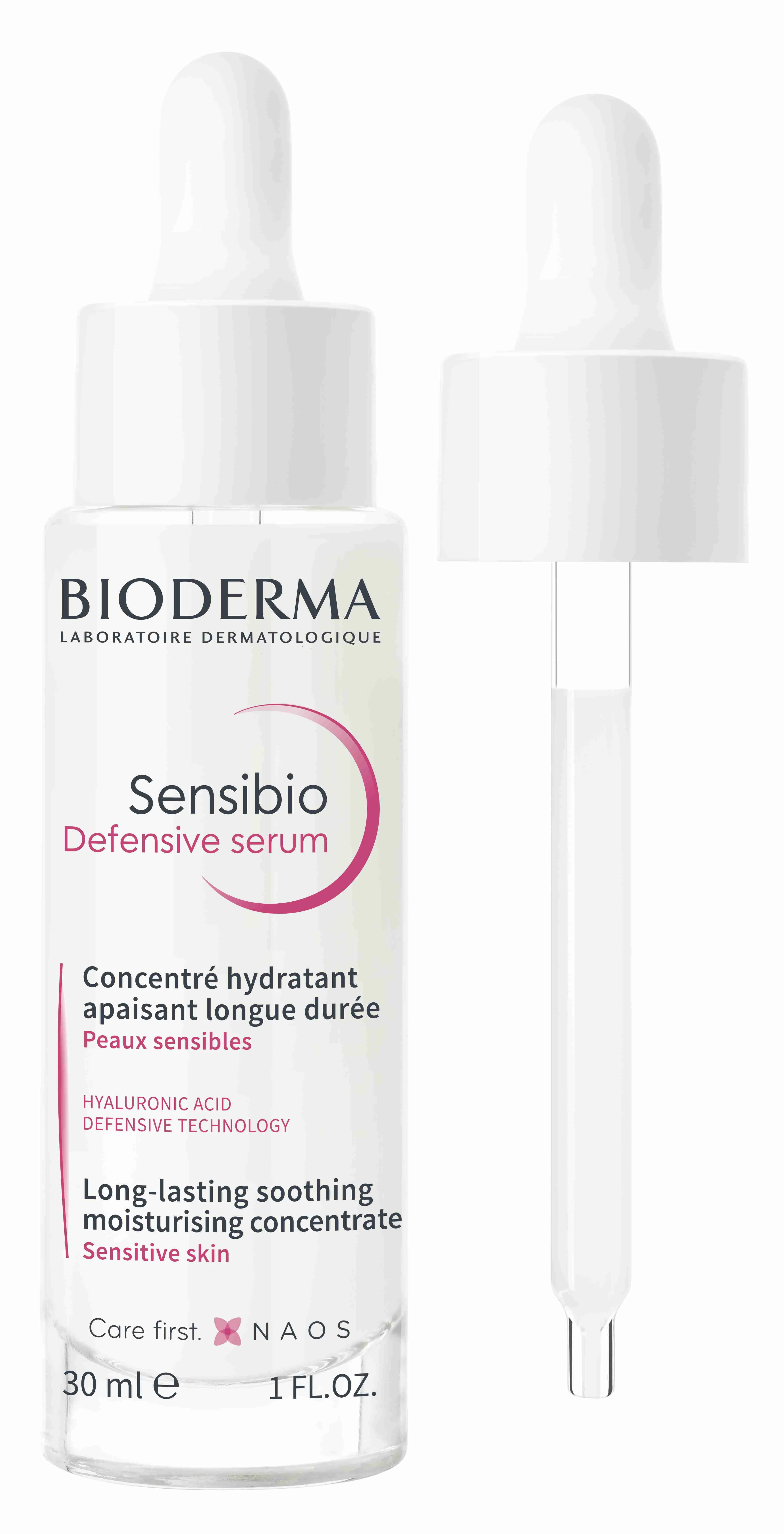 BIODERMA Sensibio Defensive sérum 1×30 ml, upokojujúce sérum pre citlivú pleť