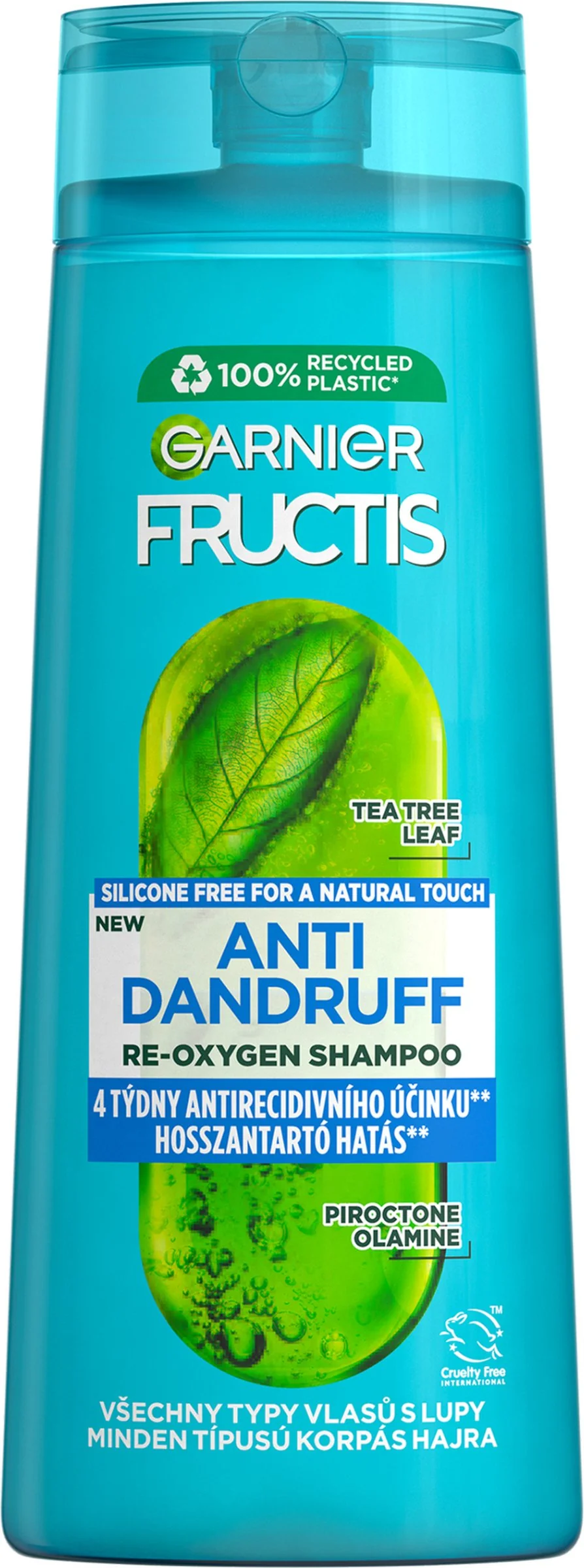 Garnier Fructis Antidandruff čistiaci šampón na všetky typy vlasov s lupinami