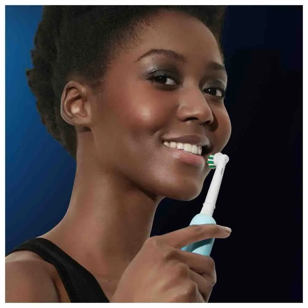 Oral-B EK Duo Pro Series 1 Black& Caribeean blue 1×2 ks, elektrická zubná kefka