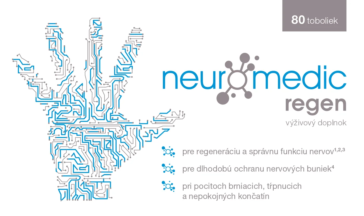 Neuromedic Regen 80 tbl 1×80 tbl, výživový doplnok