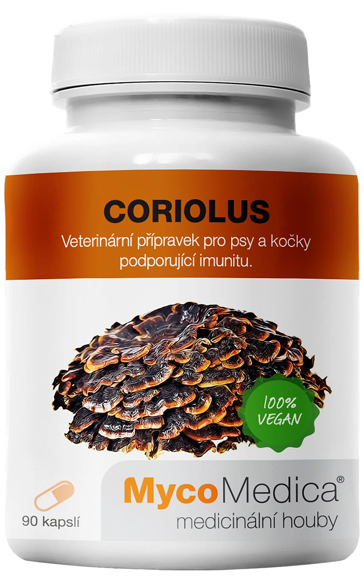 Mycomedica Coriolus 40% Vegan 500mg 90cps