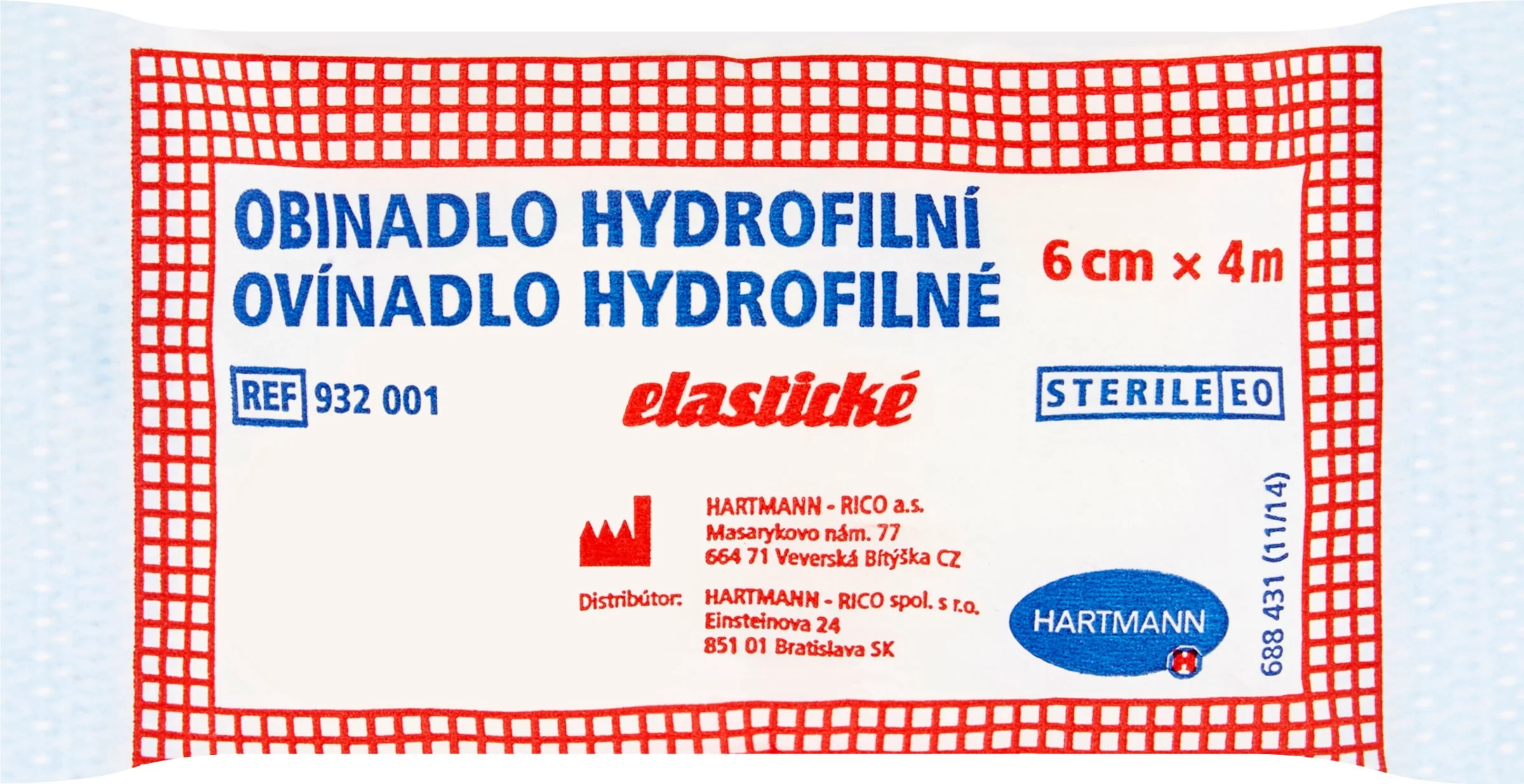 Hartmann Ovínadlo hydrofilné elastické