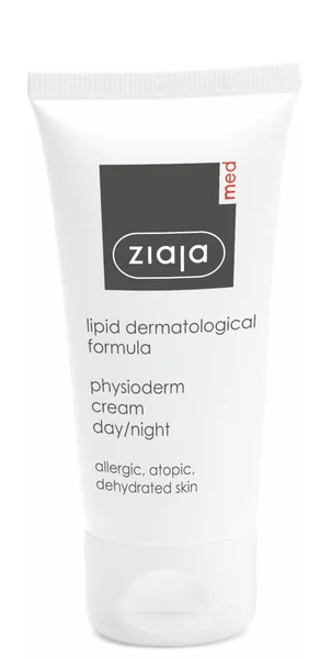 Ziaja Med Lipid - fyzioderm krém na deň/noc na alergickú, atopickú a dehydrovanú pleť 1×50 ml, fyzioderm krém