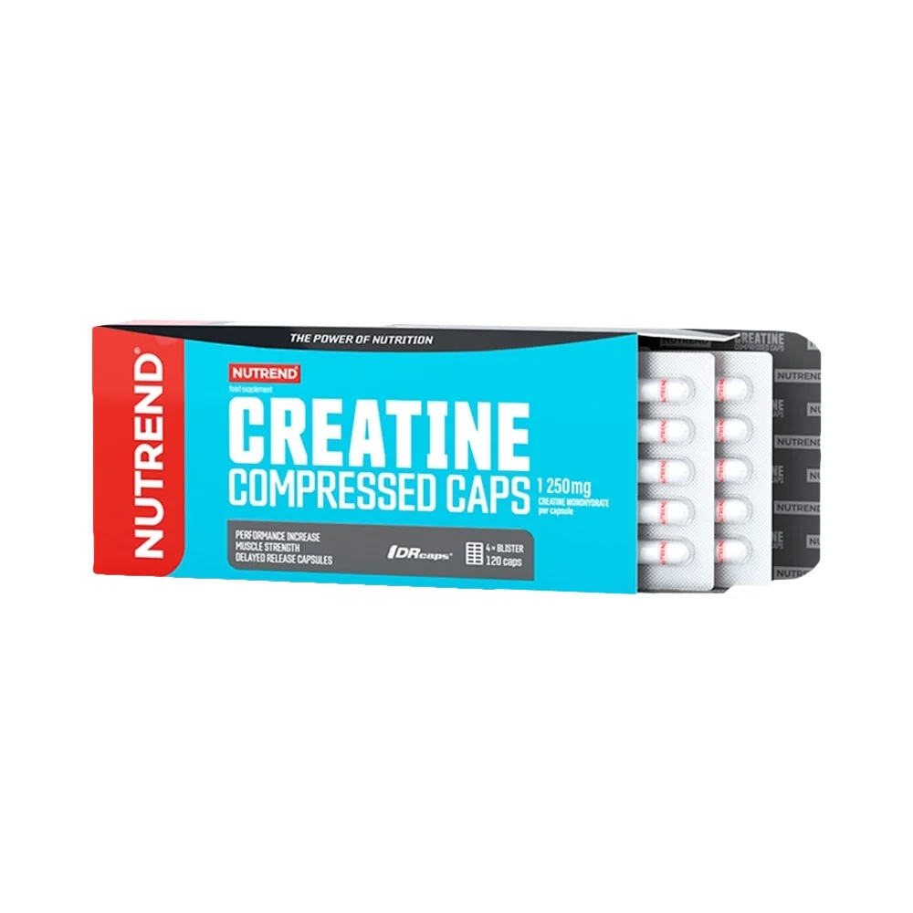 Nutrend Creatine Compressed Caps 120 kapsúl