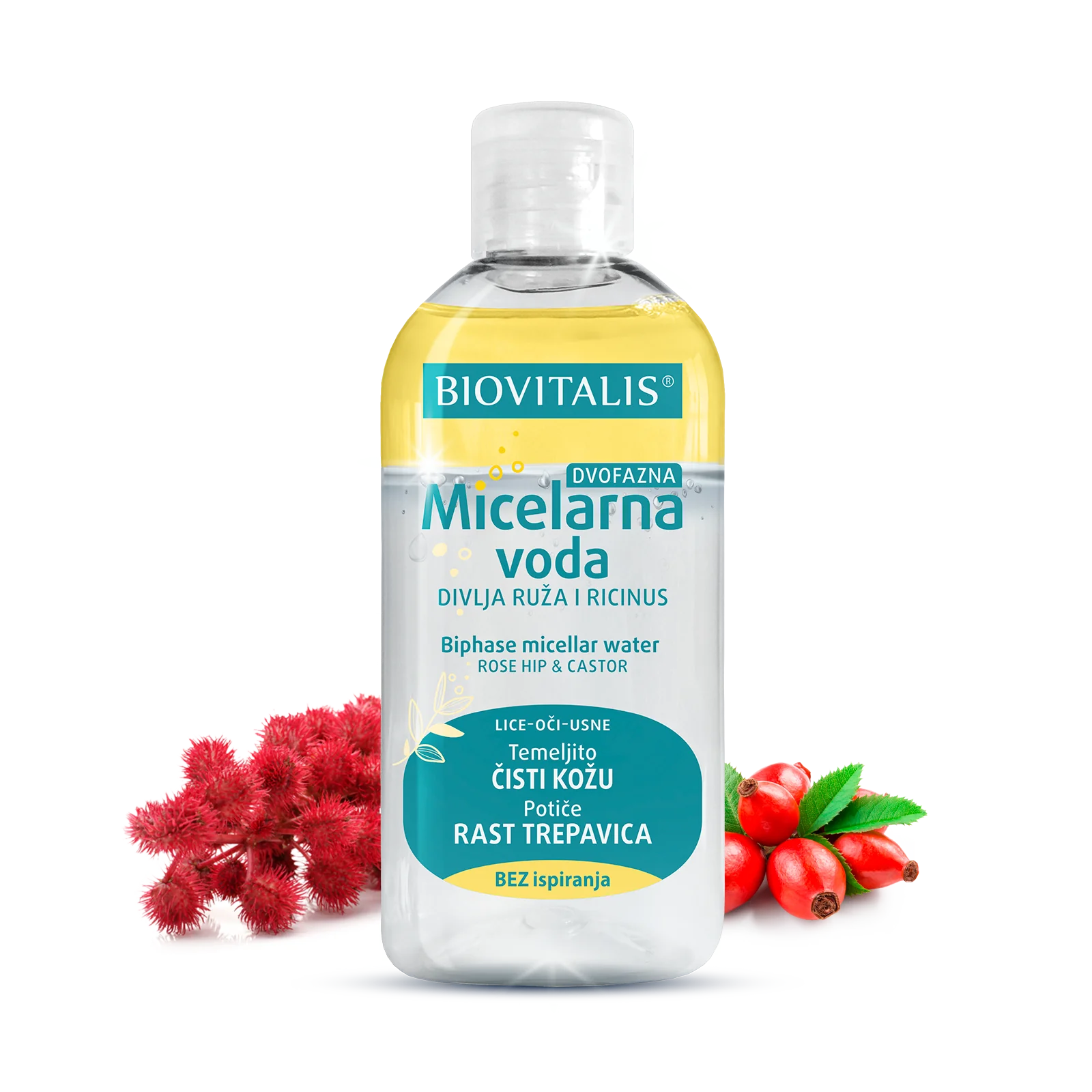 BIOVITALIS® Dvojfázová micelárna voda 1×100 ml, micelárna voda