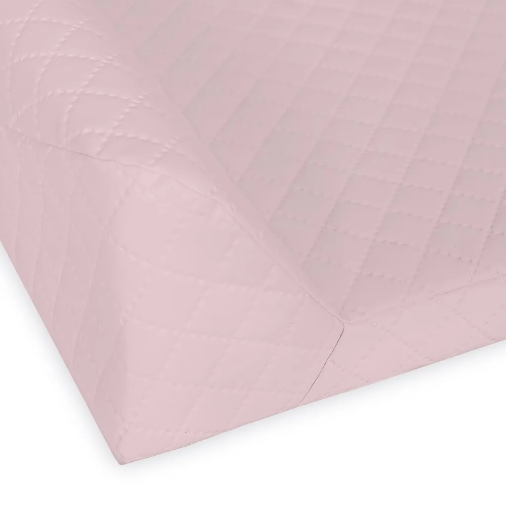 CEBA Podložka prebaľovacia 2-hranná s pevnou doskou (50x70) Comfort Caro Pink 1×1 ks