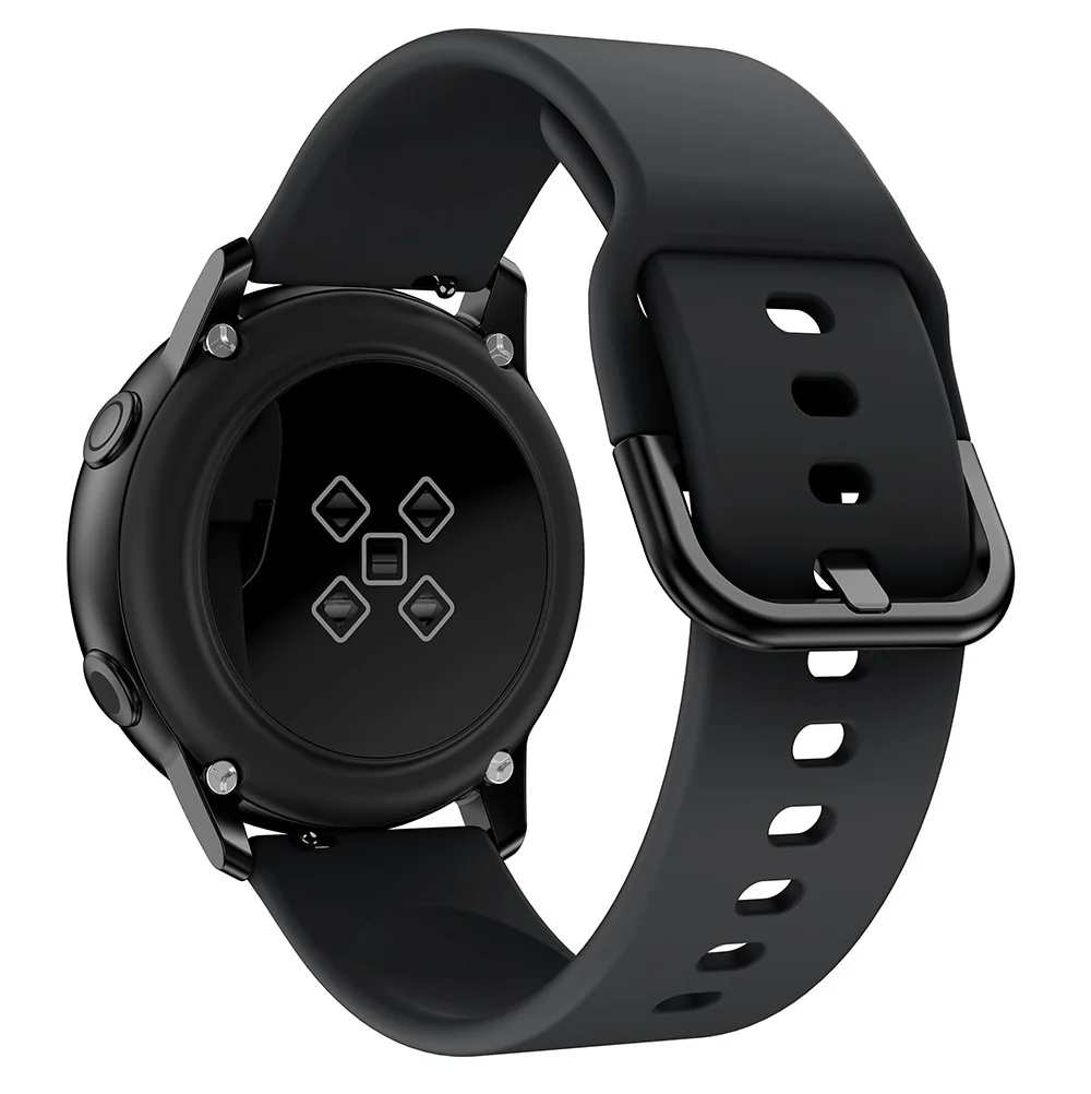 Bstrap Silicone remienok na Samsung Galaxy Watch Active 2 40/44mm black