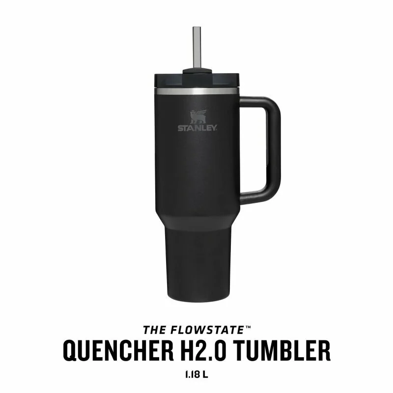 STANLEY The Quencher H2.O FlowState™ Black Tonal termofľaša, 1,18L čierna