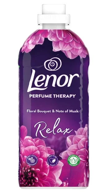 Lenor Aviváž 925ml, 37 praní Floral Bouquet&Note of Musk 1×925 ml, aviváž