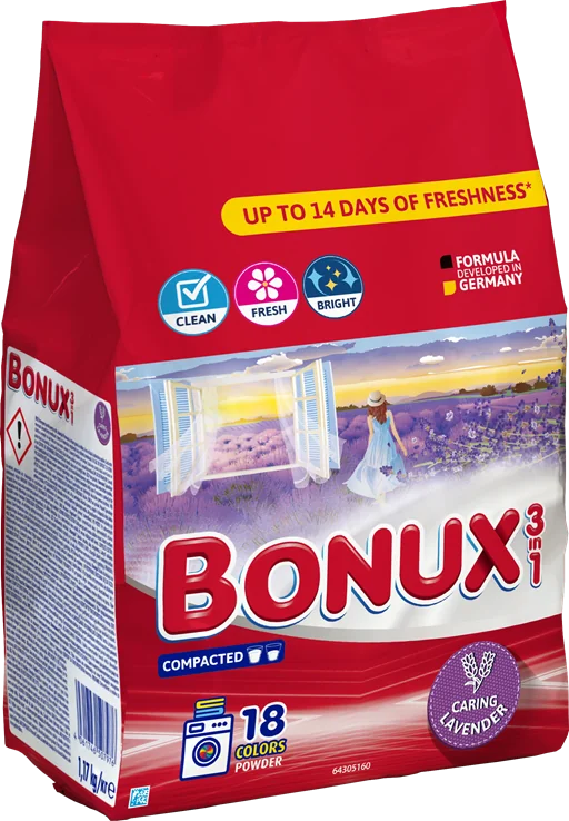 Bonux prášok 1170g/18PD Lavender Color