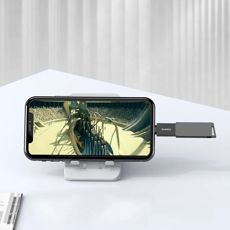 KAKU KSC-532 adaptér USB-C / USB OTG, čierny 