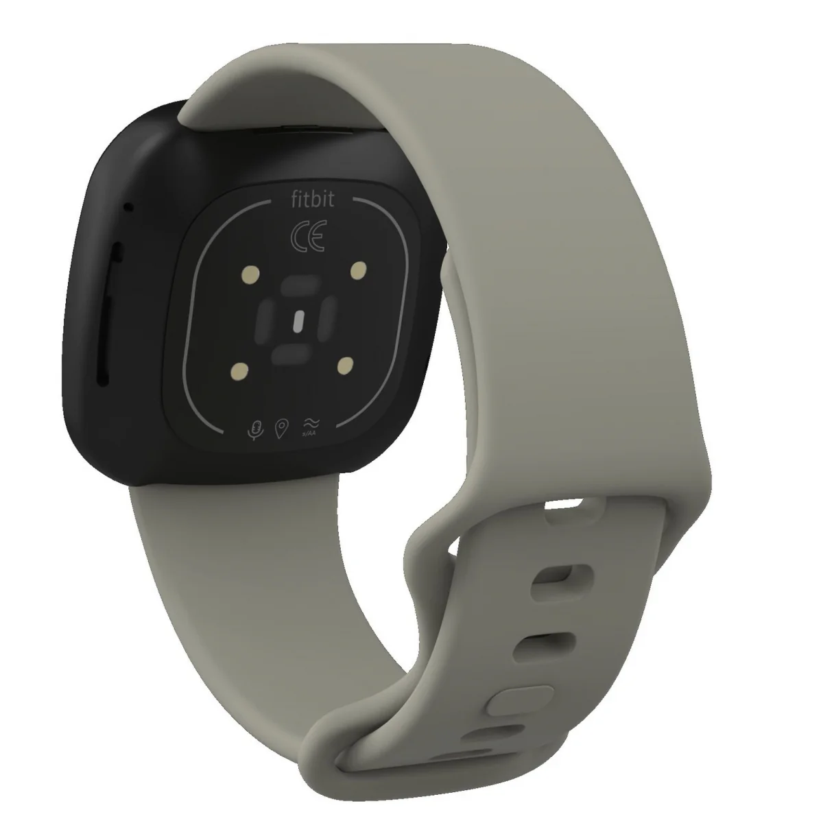 BStrap Silicone (Large) remienok na Fitbit Versa 3 gray