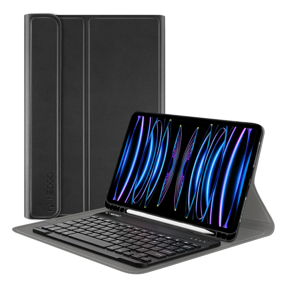 NEOGO Smart Cover Keyboard puzdro na iPad Pro 11'' 2018-2022 čierne