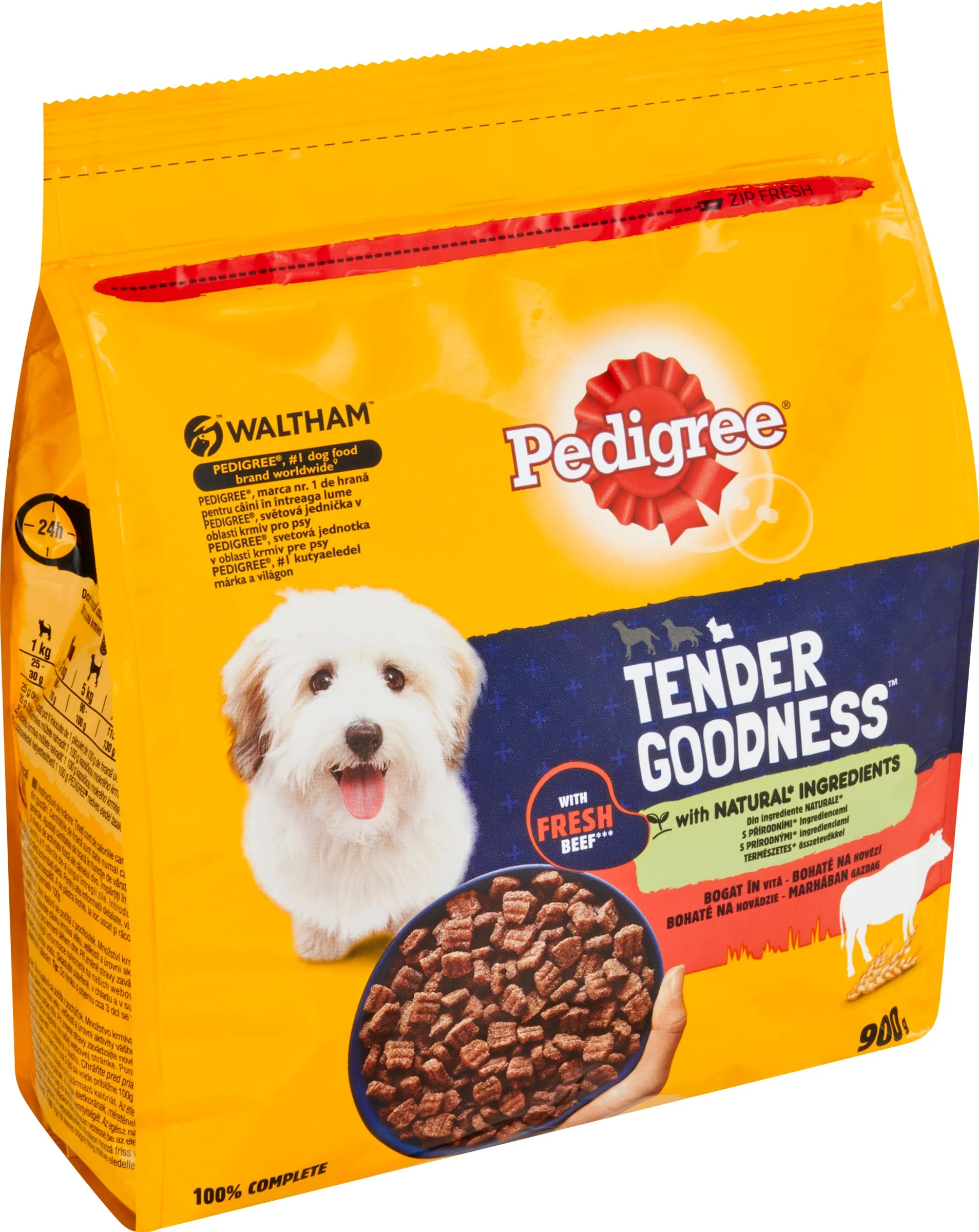 PEDIGREE Granule Tender Goodness hovädzie 900g 1×900 g, granule pre psy