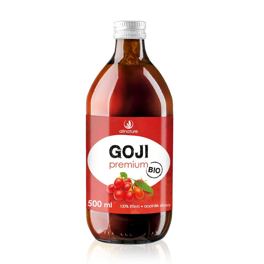 Allnature GOJI premium BIO 1×500 ml, šťava