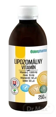 EDENPharma LIPOZOMÁLNY VITAMÍN C + Zn + D3 + Se