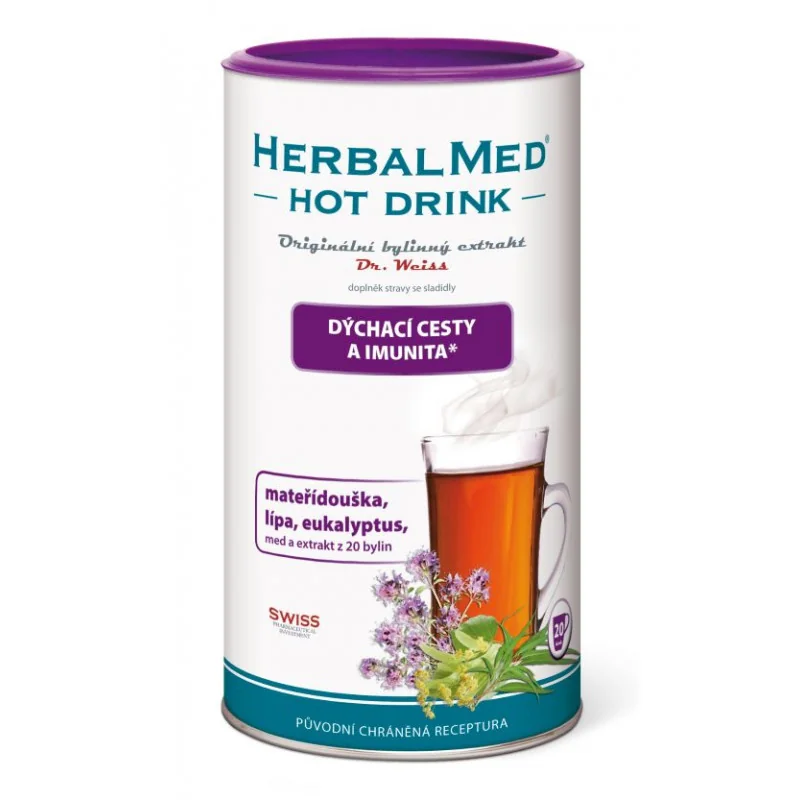 HERBALMED HOT DRINK nachladnutie a nadcha-Dr.Weiss