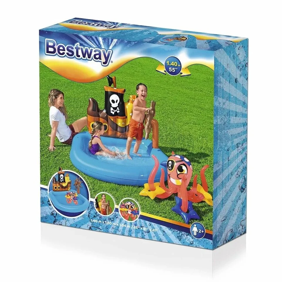 Bestway 52211 Nafukovací centrum Piráti 1,4x1,3x1,04m 