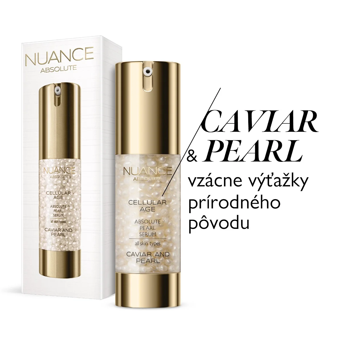 NUANCE CAVIAR AND PEARL sérum, 30ml 1×30 ml, pleťové sérum