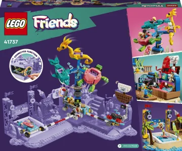 LEGO® Friends 41737 Zábavný park na pláži 1×1 ks, lego stavebnica