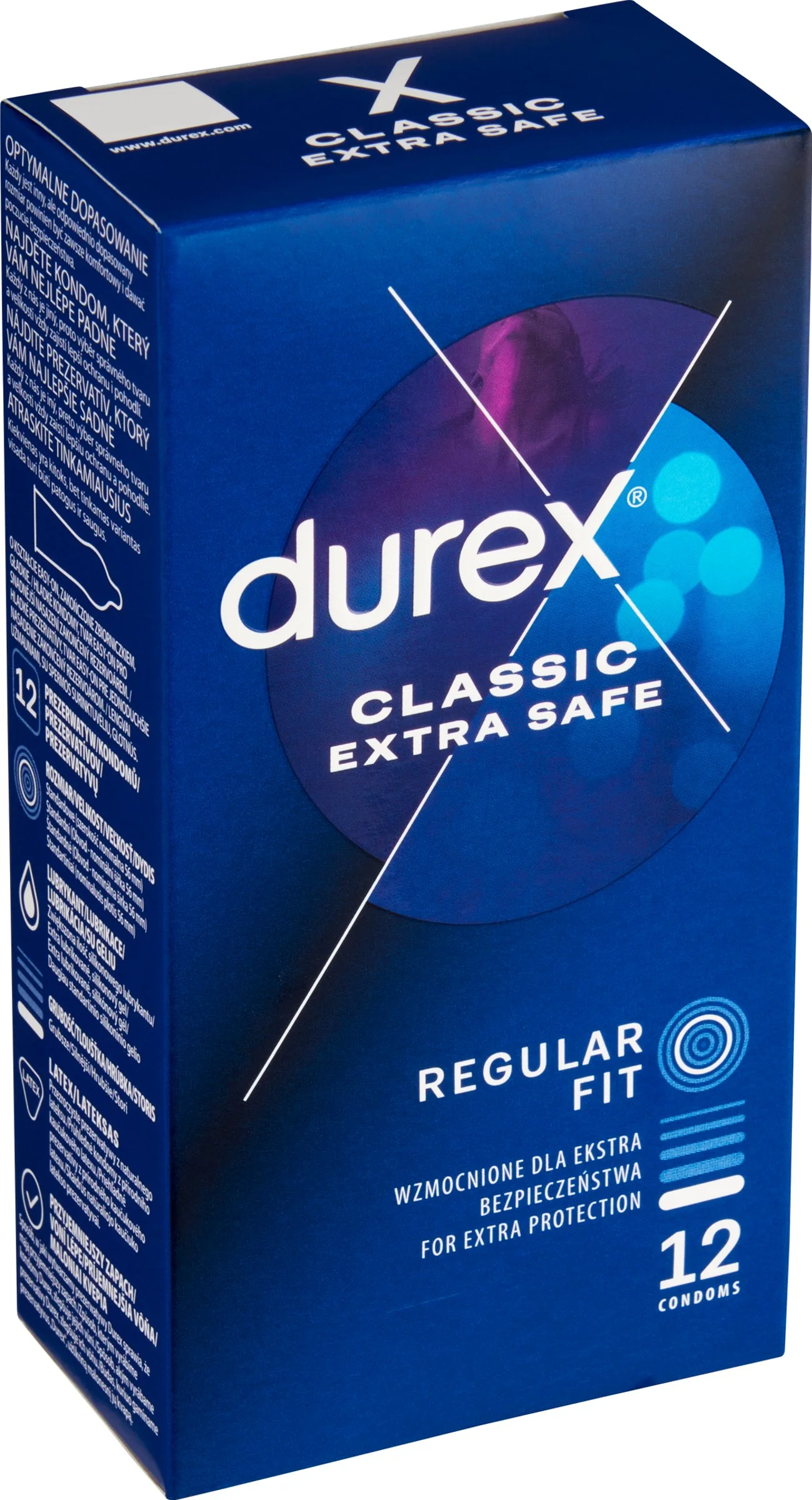 DUREX Extra Safe 1×12 ks, kondómy