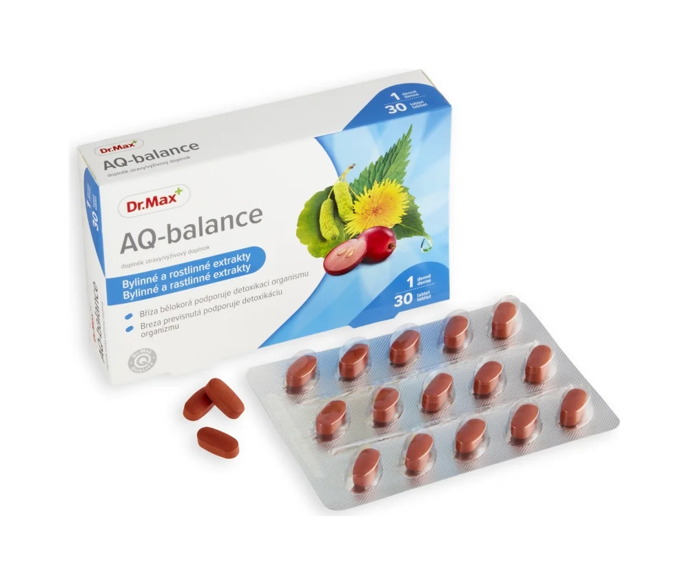 Dr. Max AQ-balance 1×30 tbl, výživový doplnok