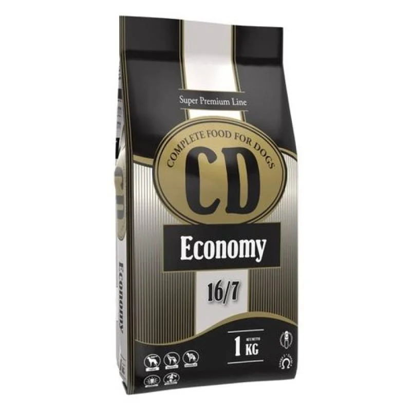 DELIKAN CD Economy 16/7 1kg Kompletné krmivo pre psov s bežnou aktivitou