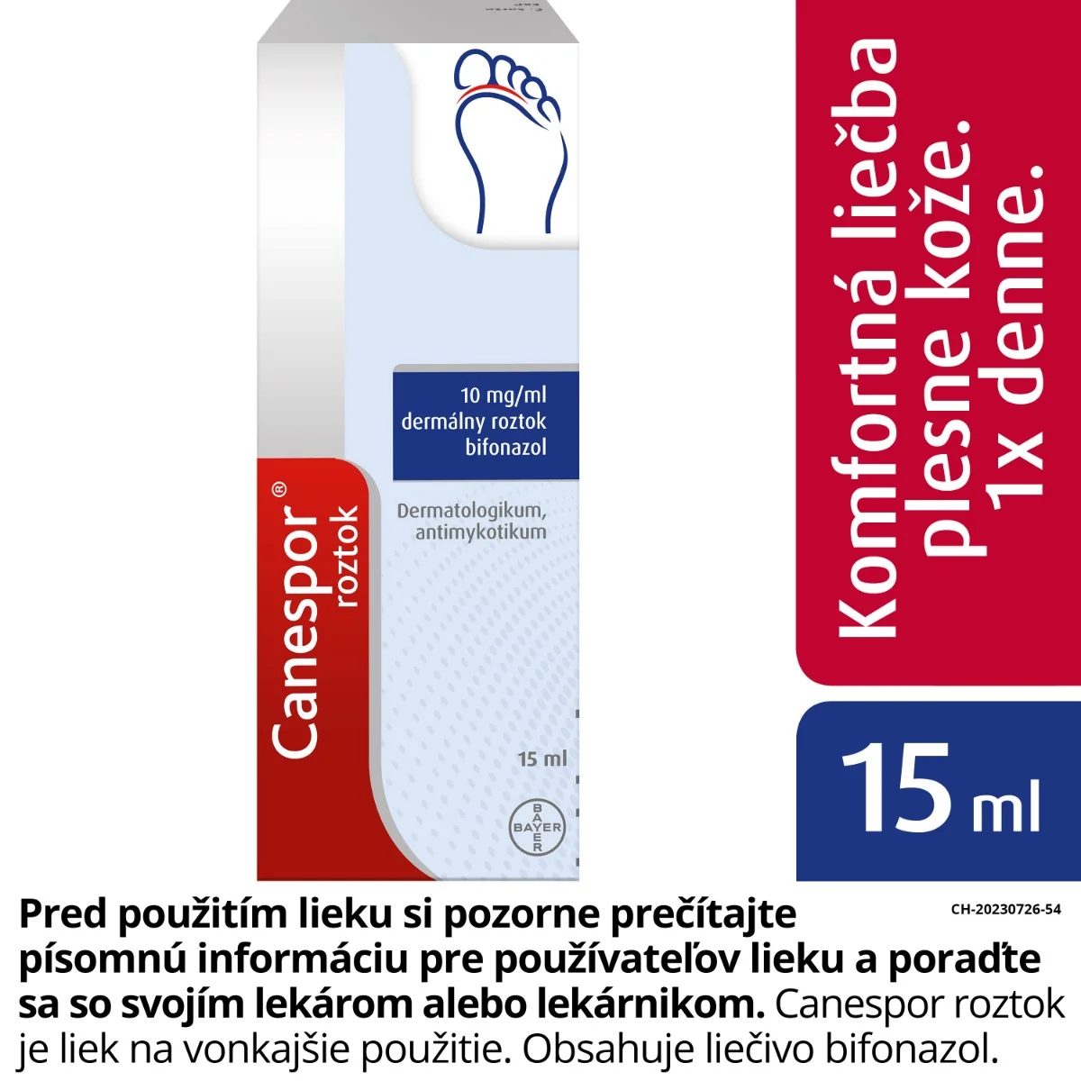 Canespor roztok 1×15 ml, liek