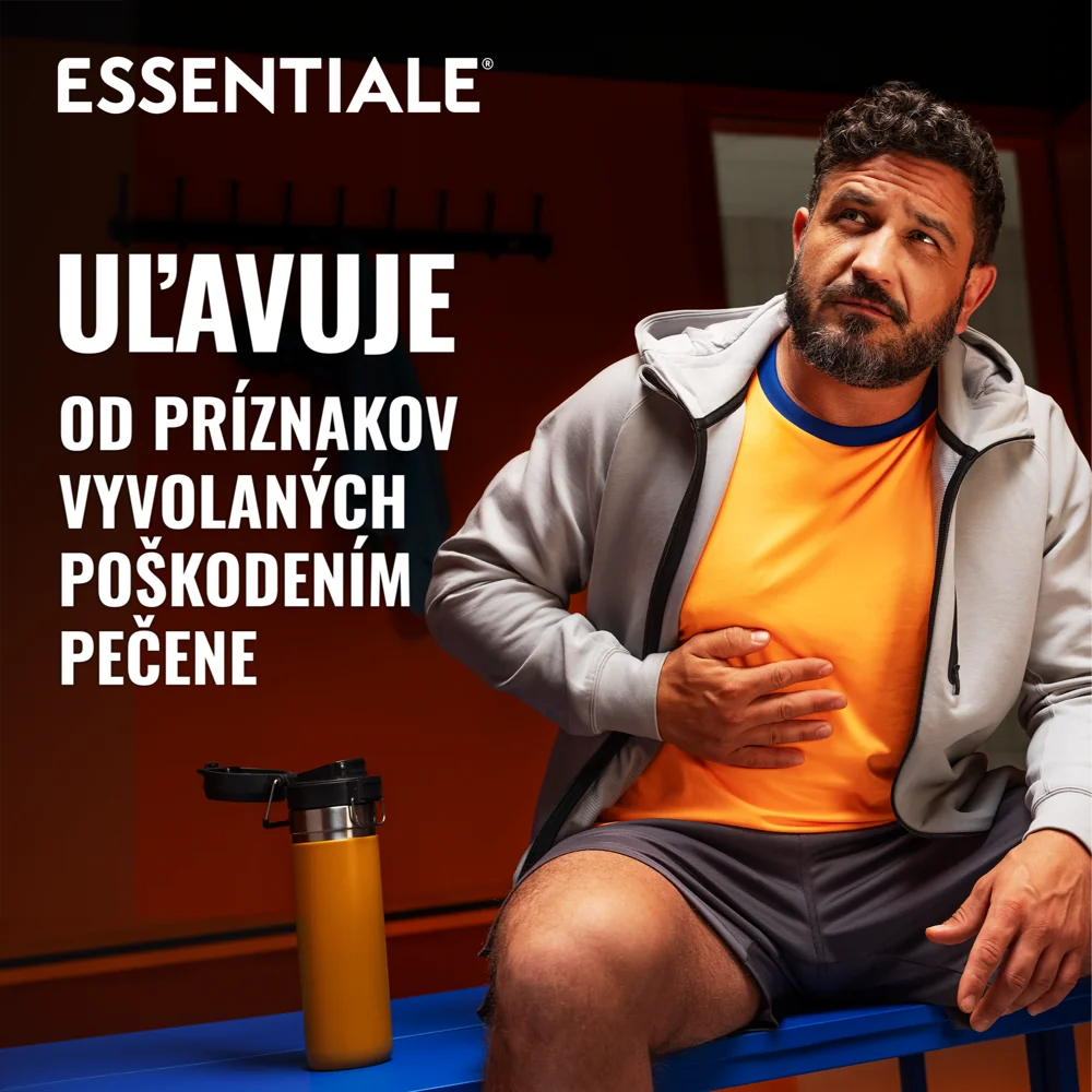 Essentiale® 300 mg 1×90 cps, liečba chorôb pečene