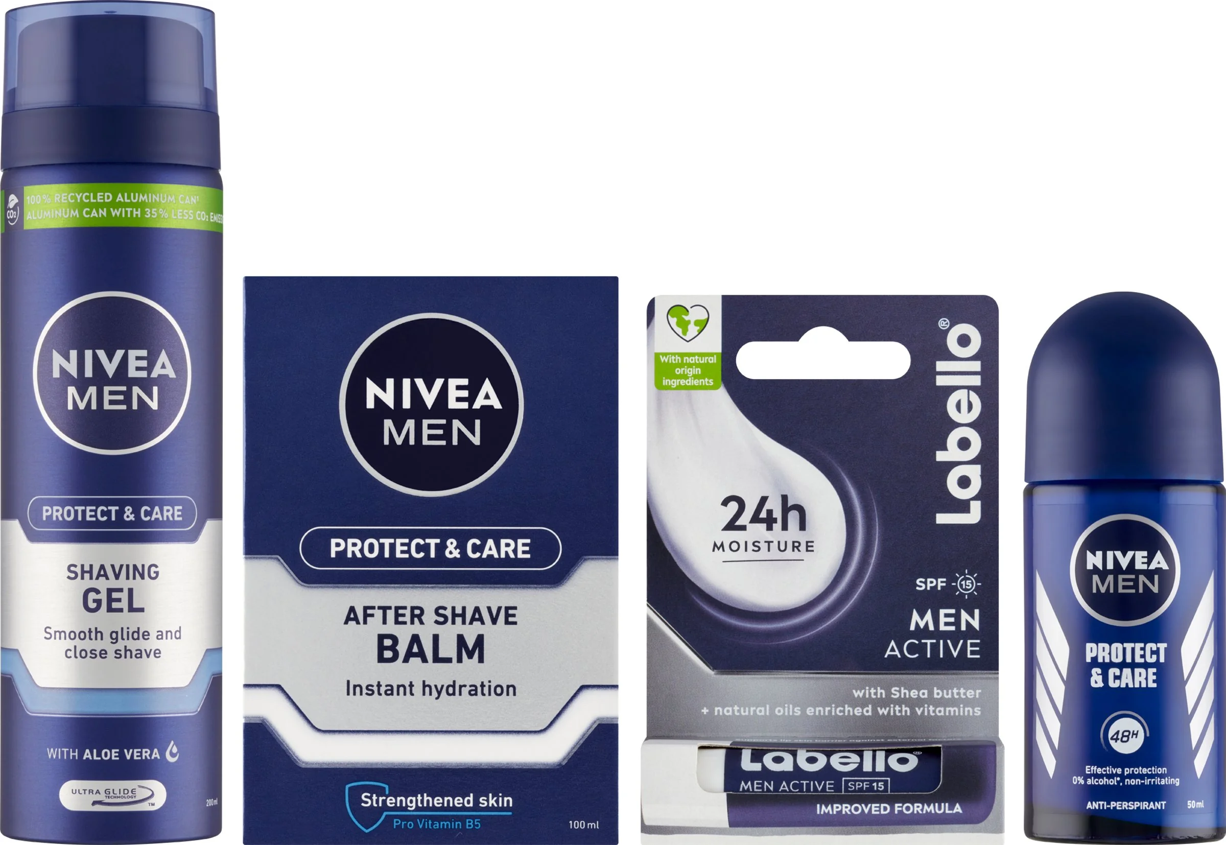 NIVEA MEN BAG PROTECT 1×1 ks, darčekové balenie