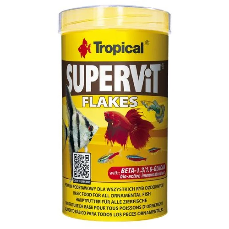 TROPICAL Supervit 500ml/100g základné krmivo pre akváriové ryby 