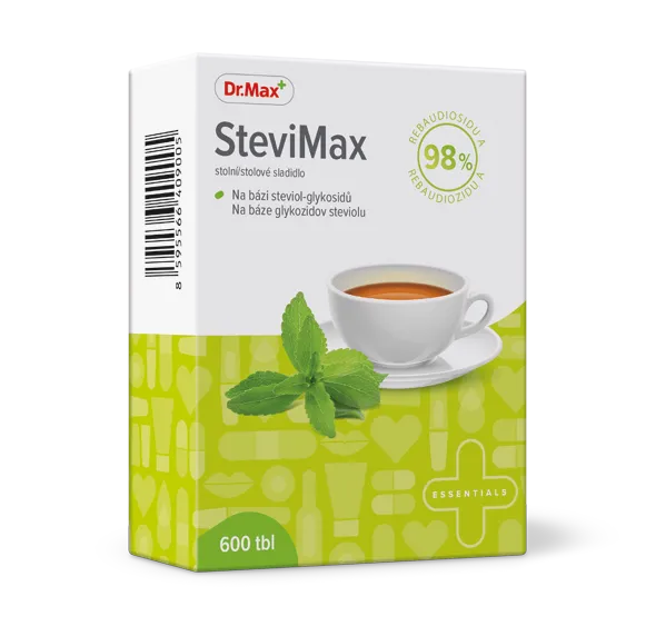 Dr. Max SteviMax 1×600 tbl, sladidlo