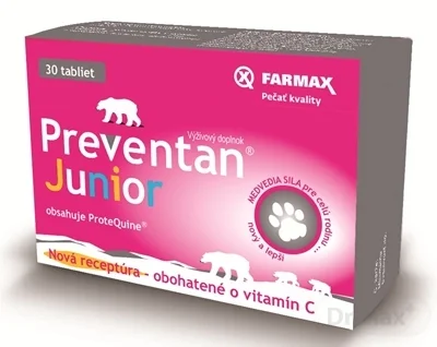 PREVENTAN JUNIOR+VIT.C 30TBL FARMAX