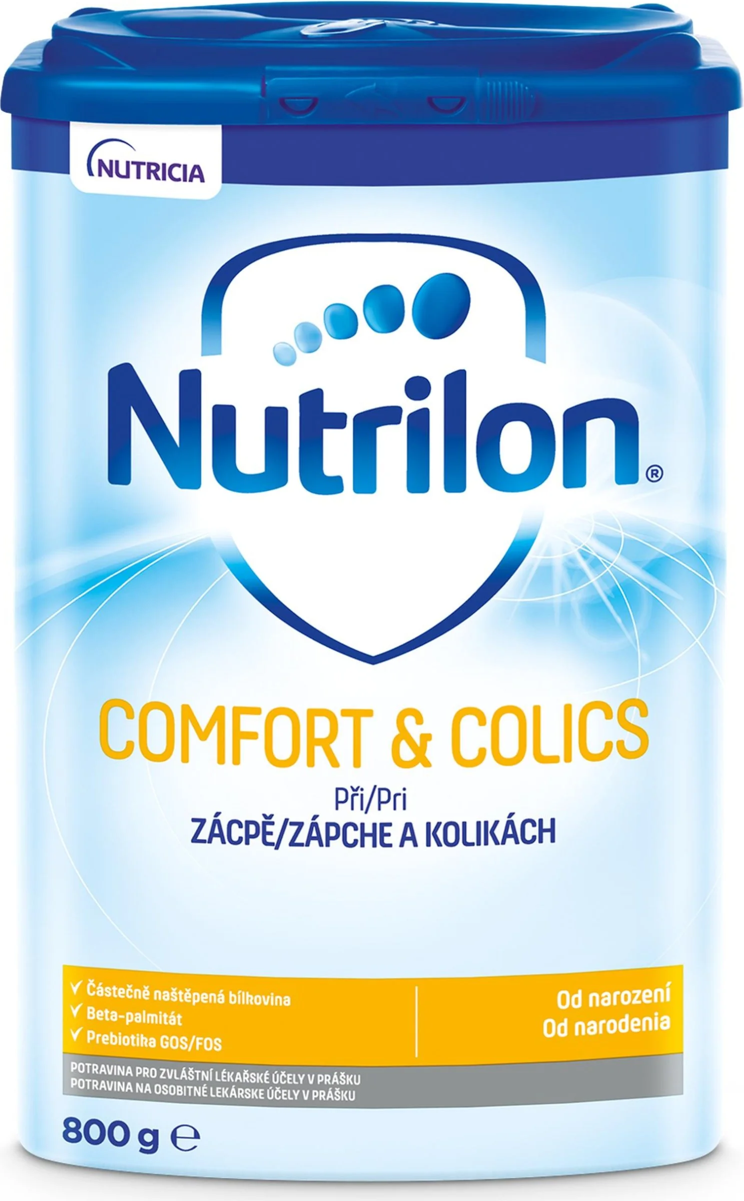 Nutrilon Comfort&Colics 800g 1×800 g, špeciálna mliečna výživa (od narodenia)