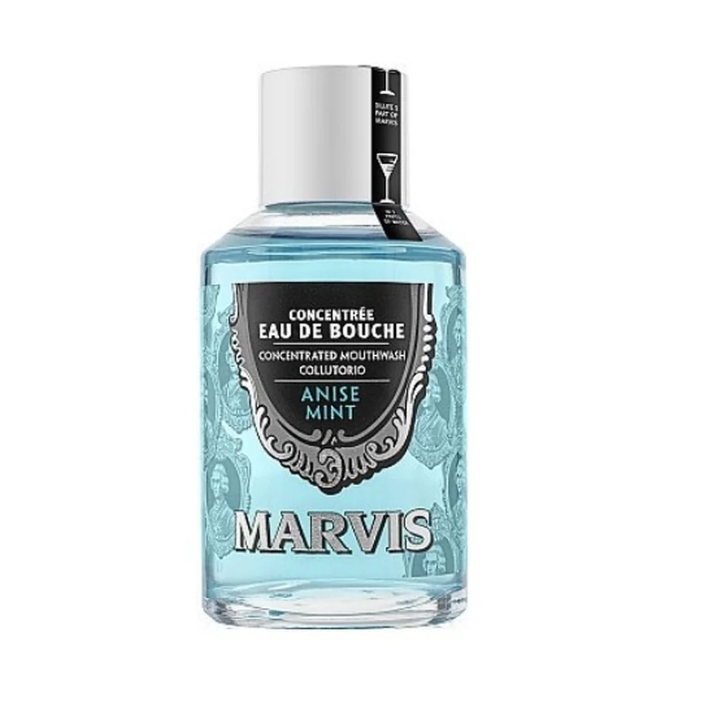 2 ks Marvis Mouthwash Anise Mint Ústna voda, 120 ml