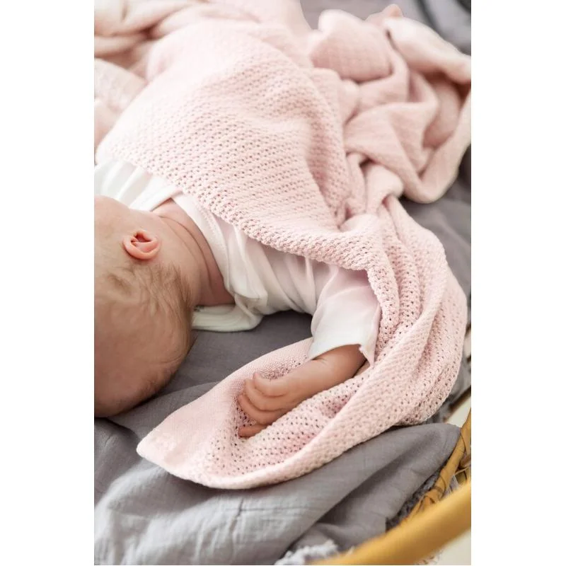 VINTER & BLOOM - Deka Soft Grid Organic Baby Pink 