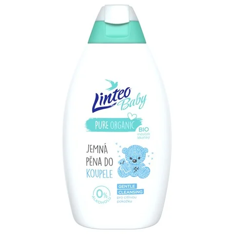 LINTEO BABY Detská pena do kúpeľa Baby 425 ml