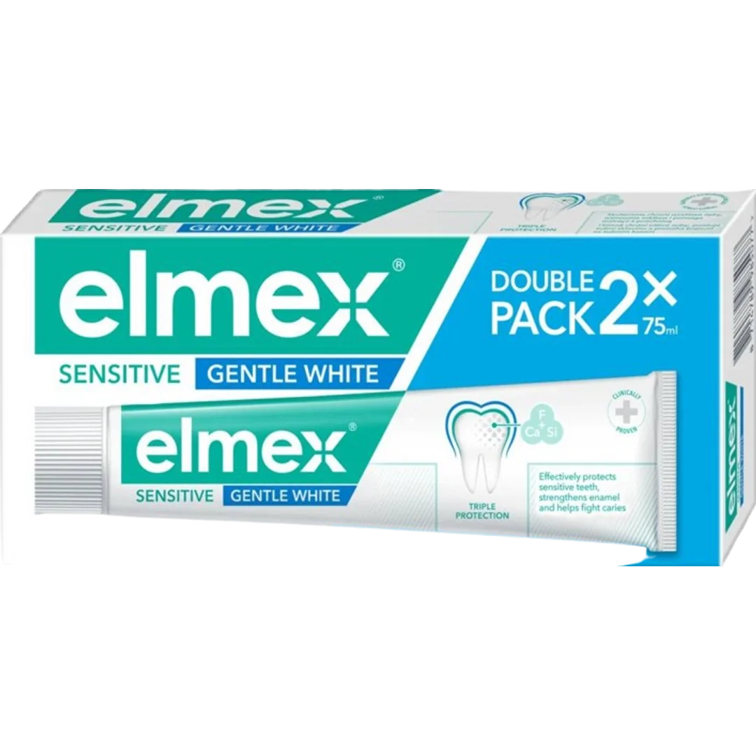 ELMEX Sensitive Gentle White zubná pasta 2x75ml