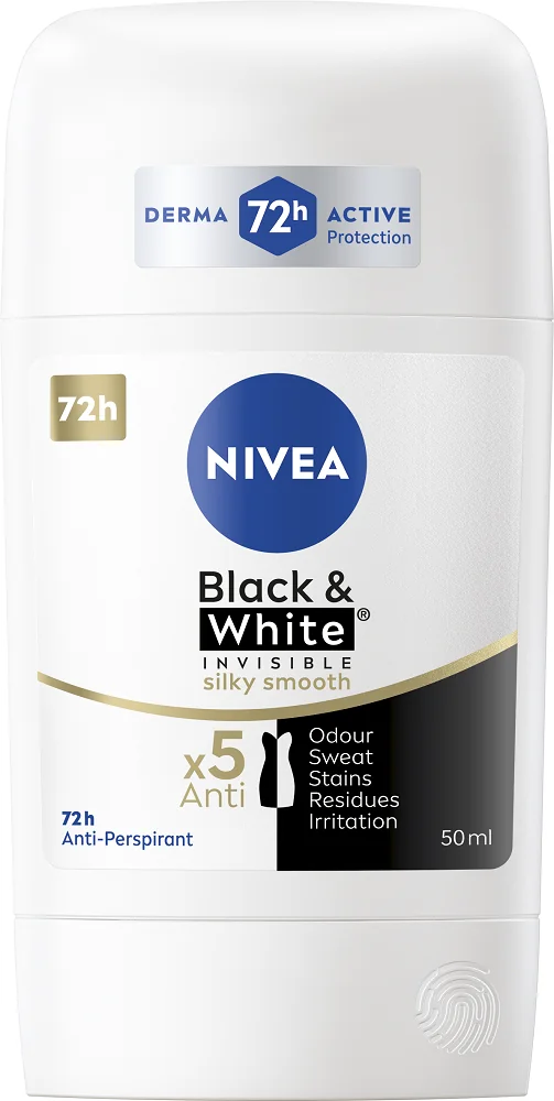 Nivea Tuhý AP B&W Silky Smooth