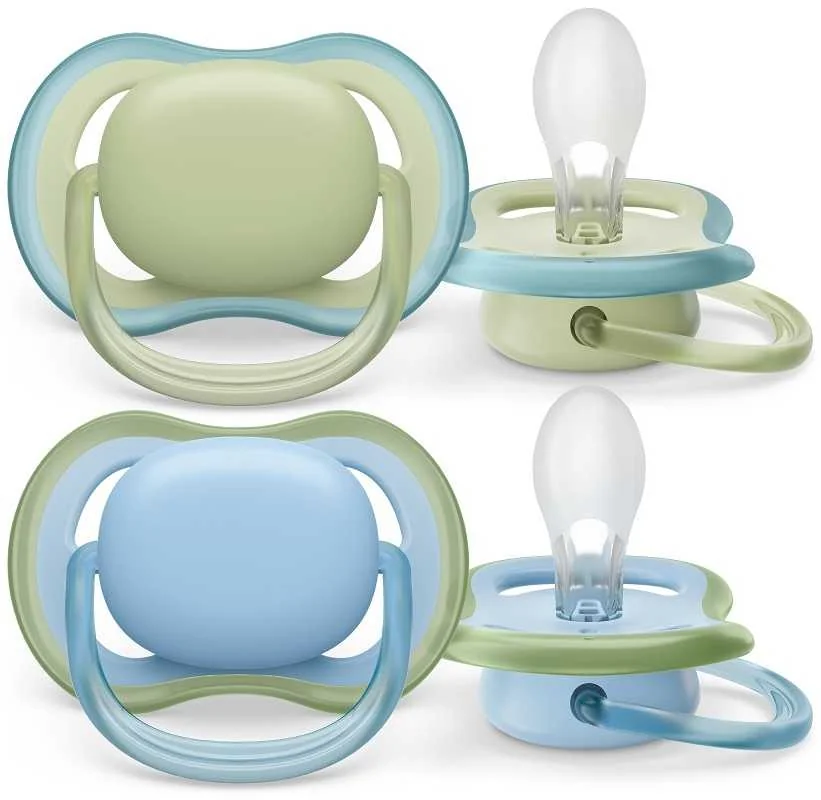 Philips AVENT Cumlík Ultra air neutral 0-6m chlapec modrá 2ks 1×2 ks, cumlík