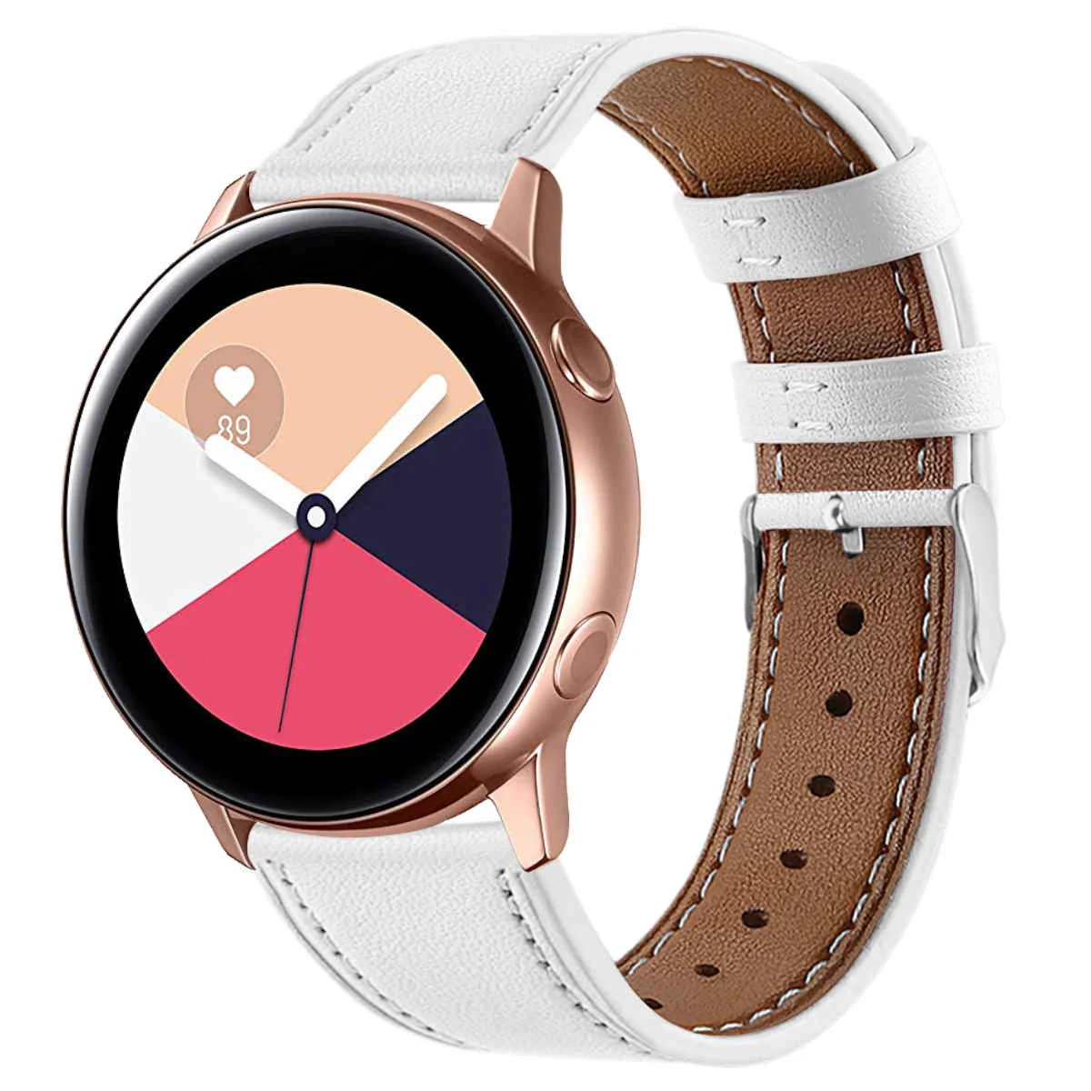 BStrap Leather Italy remienok na Xiaomi Amazfit GTR Mini white