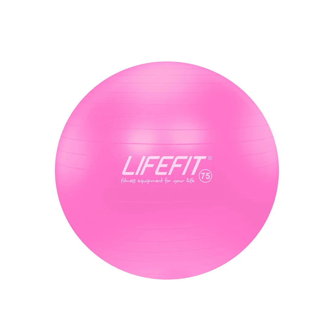 Fitlopta LifeFit 75cm ružová