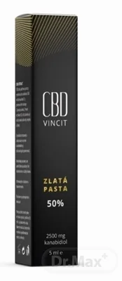 CBD Vincit zlatá pasta 50 %