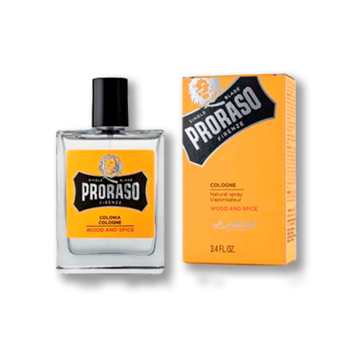 Pánska  kolínska voda Proraso Wood and Spice Cologne 100ml