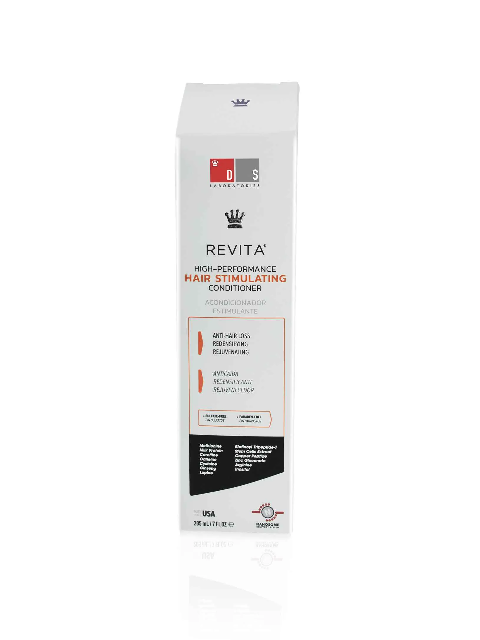 DS Laboratories kondicionér proti vypadávaniu vlasov REVITA 205 ml 1×205 ml, kondicionér proti vypadávaniu vlasov