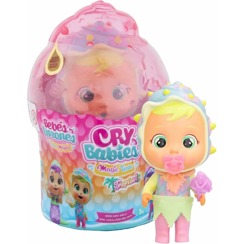 IMC Toys Cry Babies - Magic Tears - Shiny Shells - Sandy IMC910317