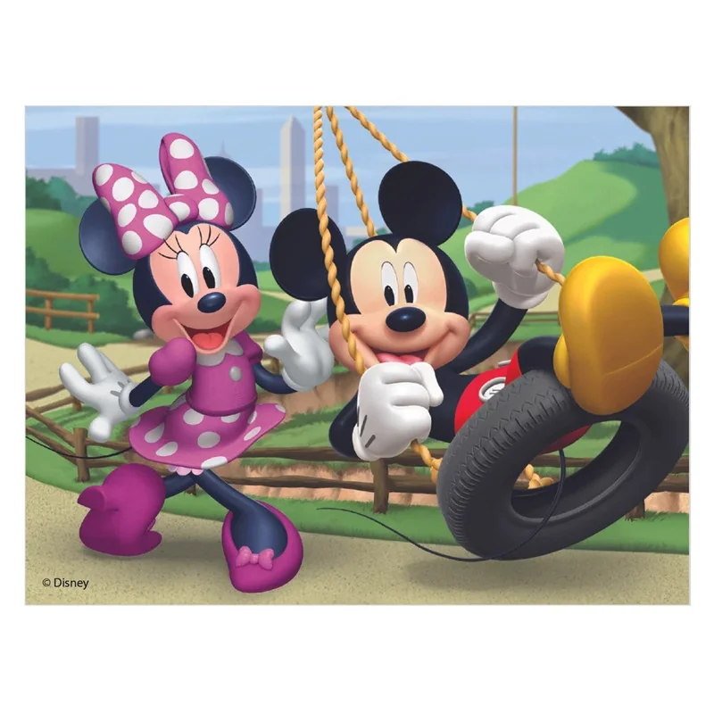 Mickey a Minnie 12 Drevené kocky , 11DN641389 