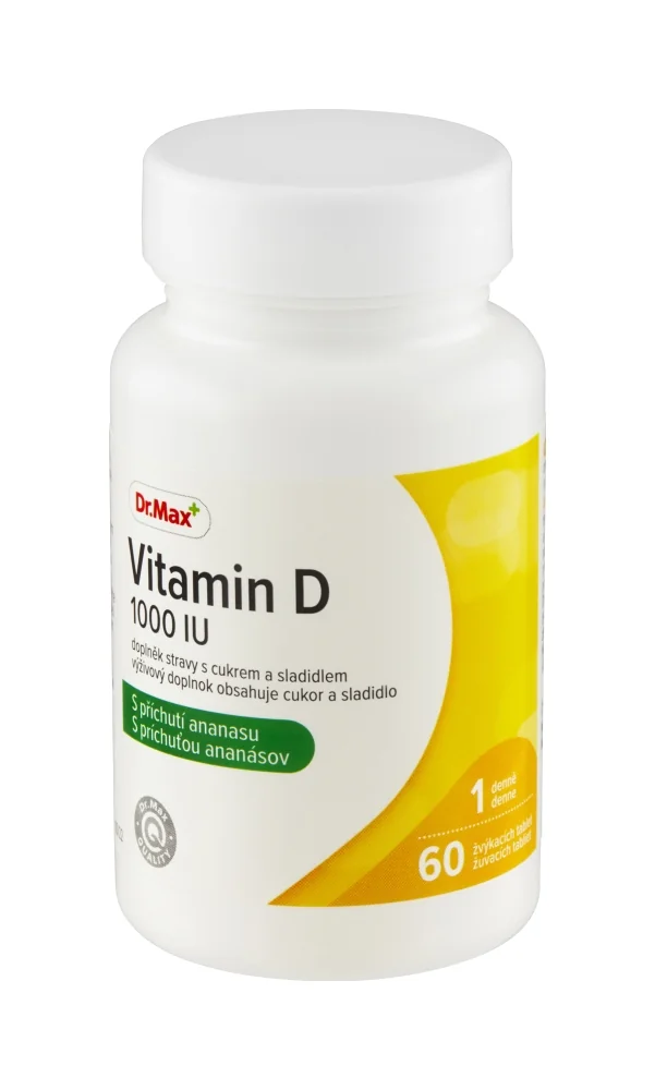 Dr. Max Vitamín D 1000 IU 1×60 tbl